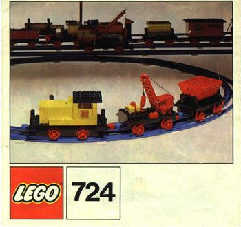 Lego 724 12v Diesel Locomotive